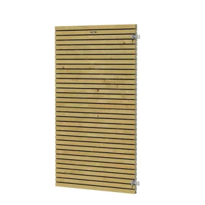Tuindeur Elan 100 Excellent op verstelbaar stalen frame, 100 x 180 cm, groen geïmpregneerd. Fabrieksprijs