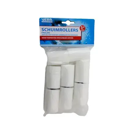 Betrouwbaar LAKROL SCHUIM 5CM 8ST