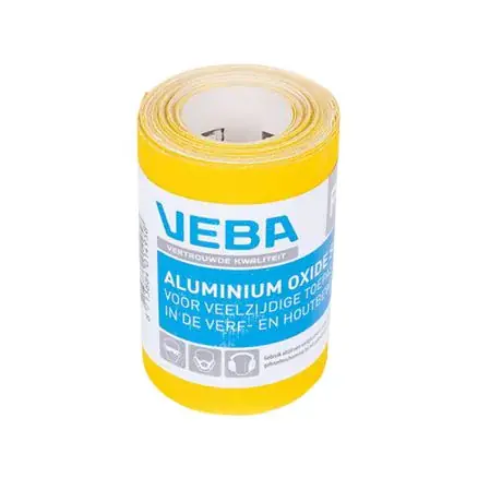 Aluminium oxide rol 95mmx5mtr P150 Populair