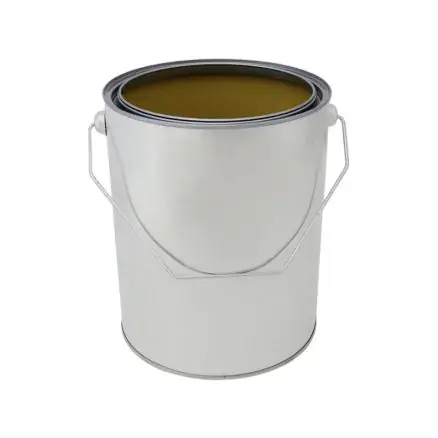 LEEG VERFBLIK BLANK GECOAT 5L EX DEKSEL Actieprijs
