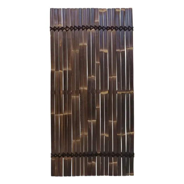 Bamboescherm latten zwart 90 x 100cm Nu Kopen