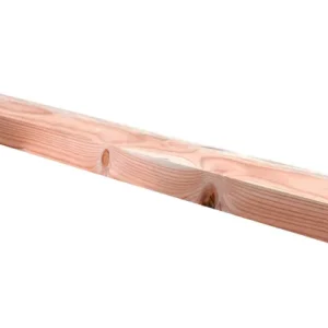 Lage Kosten Douglas geschaafde afdekkap met sponning (6,1 x 1 cm) 4,2 x 8,5 x 180 cm, onbehandeld.