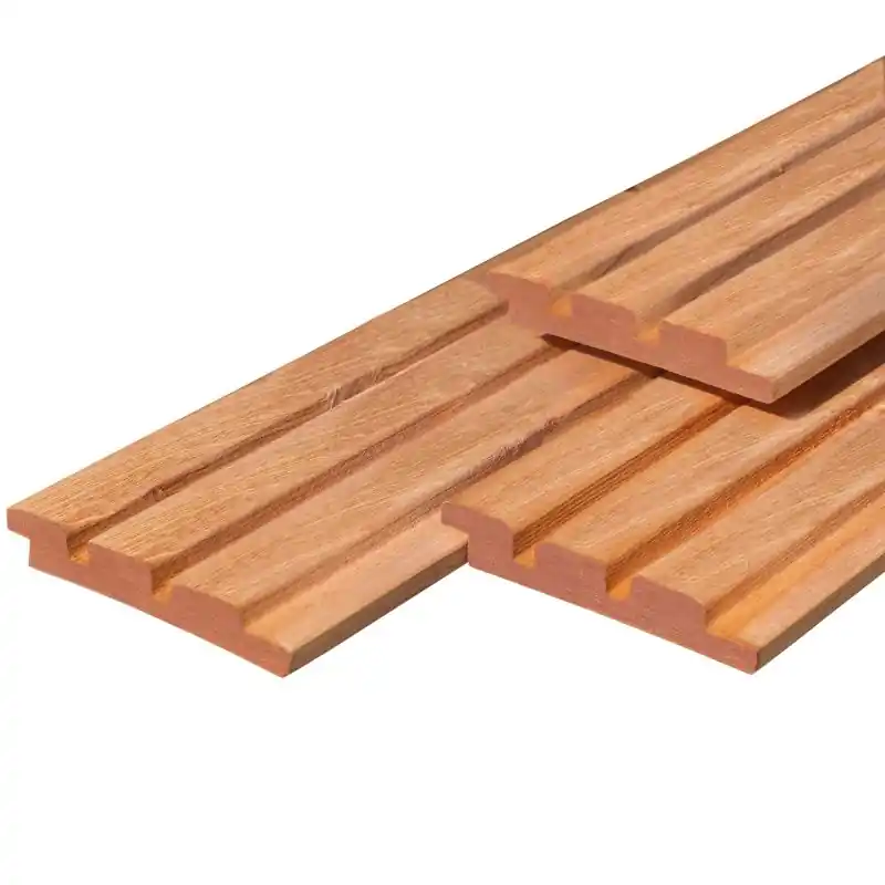 Bangkirai hardhout triple profiel 2,2 x 14,5 x 485 cm geschaafd Aanbieding