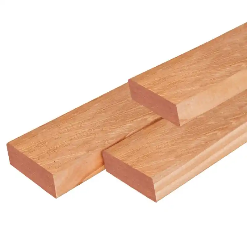 Bangkirai hardhout rhombus profiel 1,6 x 6,8 x 400 cm geschaafd Weekendaanbieding