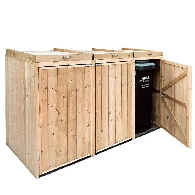 Exclusieve Aanbieding Containerberging vuren groen geïmpregneerd Triple B213 x D80 x H116,5 cm