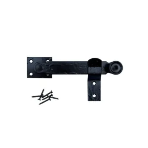 Bestseller Luikoverslag op kaart 165x25mm, zwart gepoedercoat