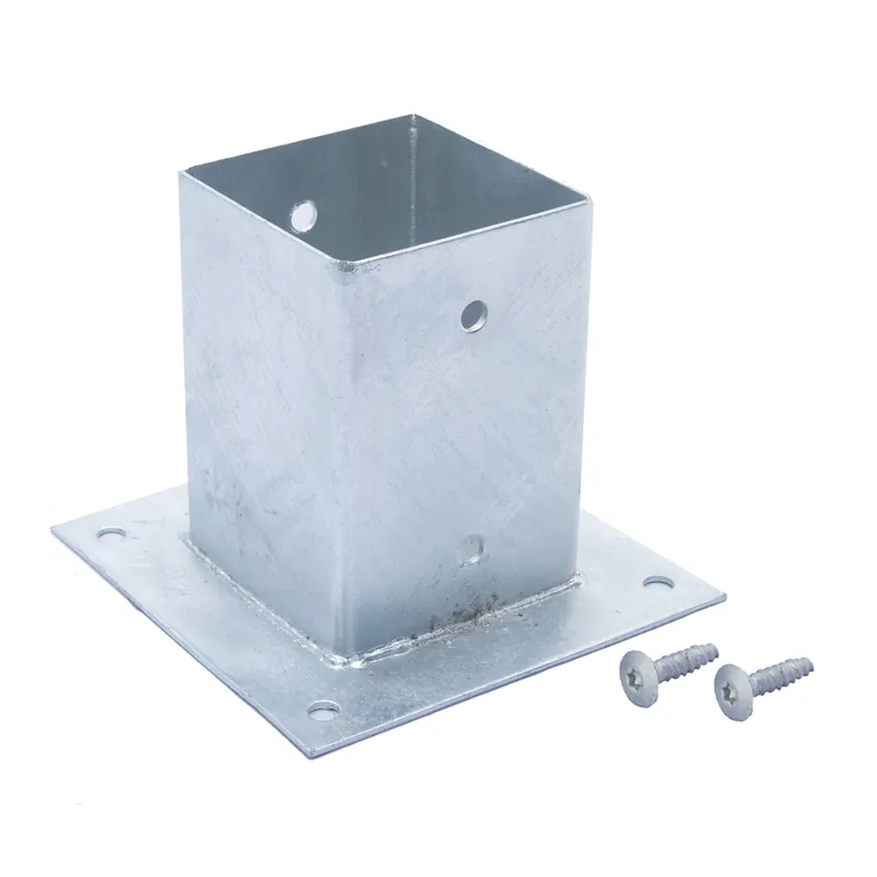 Paalhouder met plaat verzinkt 101x101mm Nu Kopen