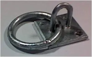 Actieprijs Ring op plaat 100x100x8mm