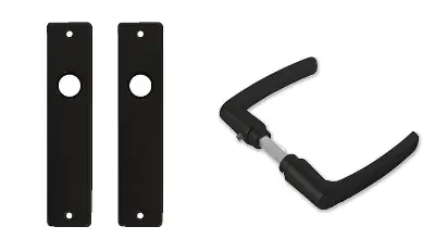 Kortschild tbv loopslot zwart Favoriet