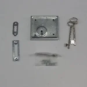 Kelderbandslot galvanisch verzinkt 85x100mm Meest Verkocht