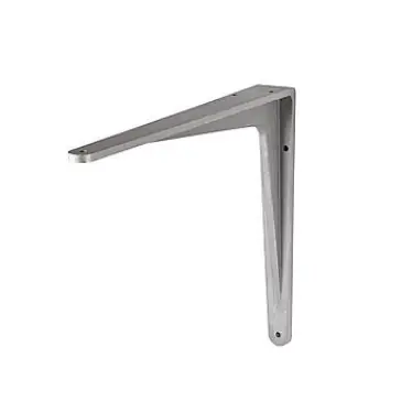 Plankdrager Herakles zilver aluminium 290x240mm Shop Nu