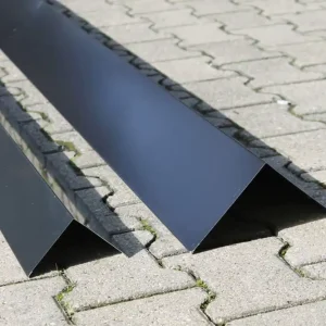 Windveren wrinkle zwart 300cm Direct Beschikbaar