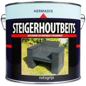 Steigerhoutbeits Rotsgrijs 750ml Premium