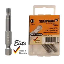 Merkproduct Bits Elite 50mm 1/4″ E6.3 TX25 /2St