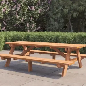 Hardhouten picknicktafel Giant Direct Beschikbaar