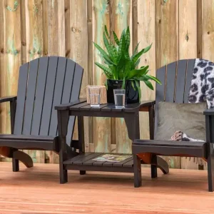 Direct Beschikbaar Loveseat Relax, zwart gespoten