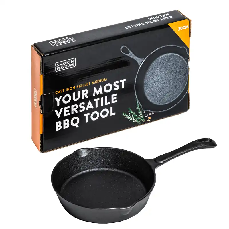 Uitverkoop Smokin’ flavours gietijzeren skillet ⌀ 20 cm