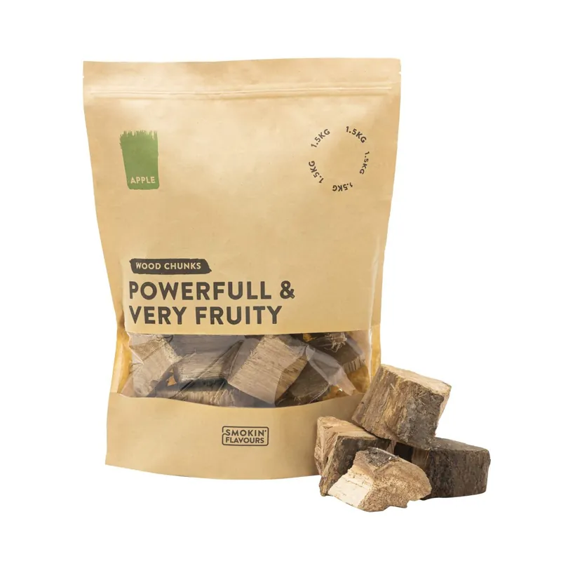 Actieprijs Smokin’ flavours rookchunks appel 1,5 kg