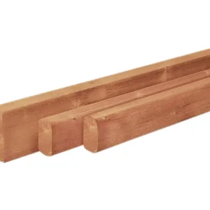 Douglas geschaafde gording 6,5 x 14,0 x 400 cm, onbehandeld. Hoge Kwaliteit