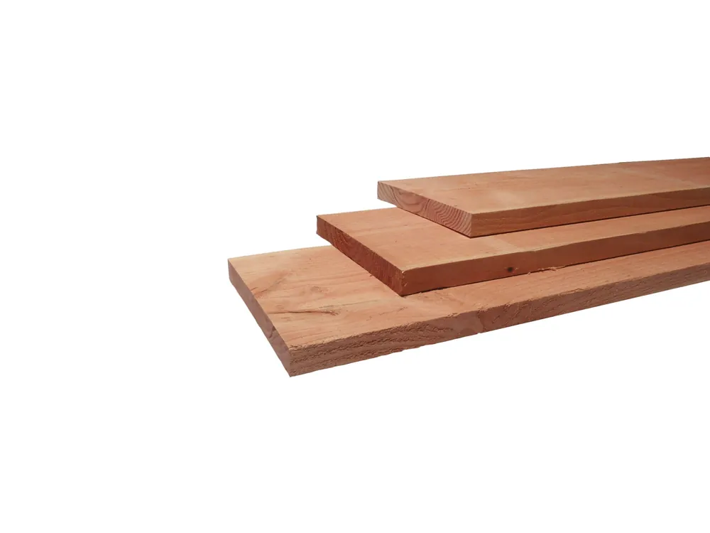 Nu Kopen Douglas fijnbezaagde plank 3,2 x 20 x 300 cm, onbehandeld.