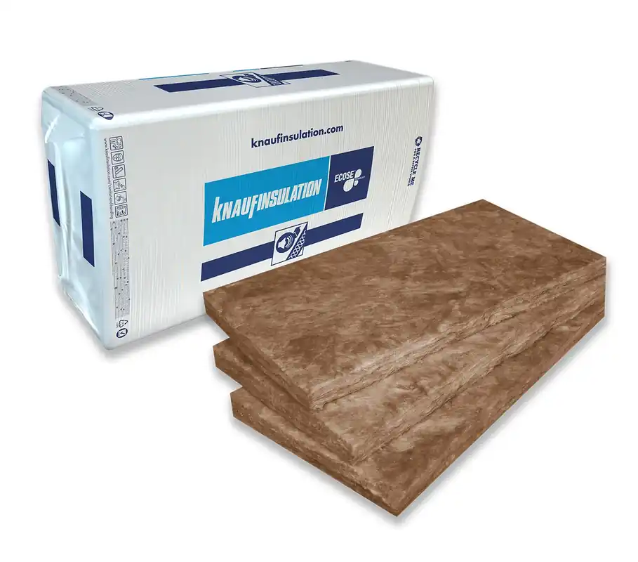 Knauf Acoustifit glaswolplaat 40mm 1350x600x40mm Rd waarde 1,05 Direct Verzonden