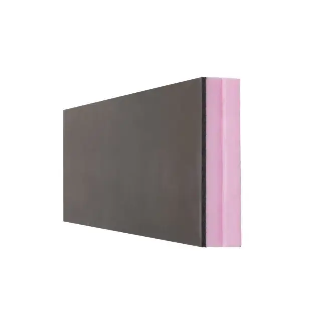 Voordeelprijs Geïsoleerde kantplank 8mm antraciet XPS 90mm 1250x800x98mm Rd waarde 2,57
