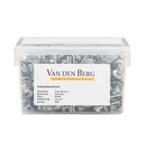 Voordeelprijs Zelfborende zetwerkschroef 4,8 x 28mm RAL 6007 x doos á 250 st,