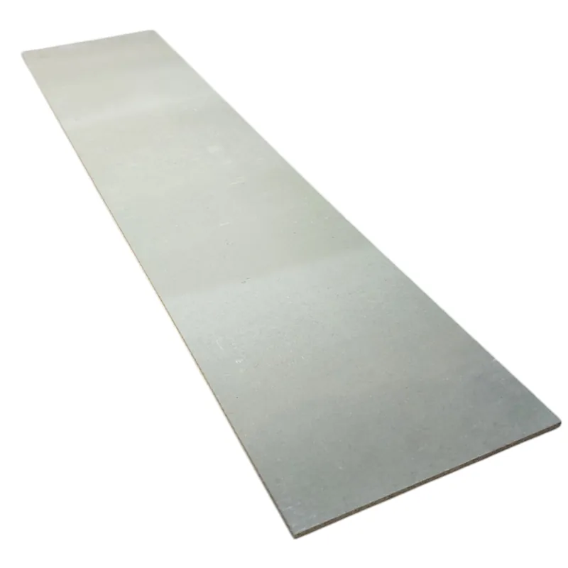 Ongeïsoleerde kantplank 10mm grijs 1250x300x10mm Beperkte Voorraad