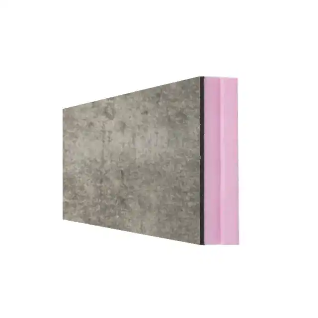 Voordeelprijs Geïsoleerde kantplank 8mm natuursteen look XPS 190mm 1230x650x198mm Rd waarde 5,13