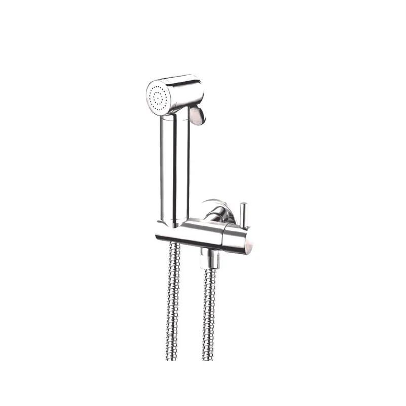 Best-design "chrome" knijp-bidet luxe" handdouche-set Betrouwbaar