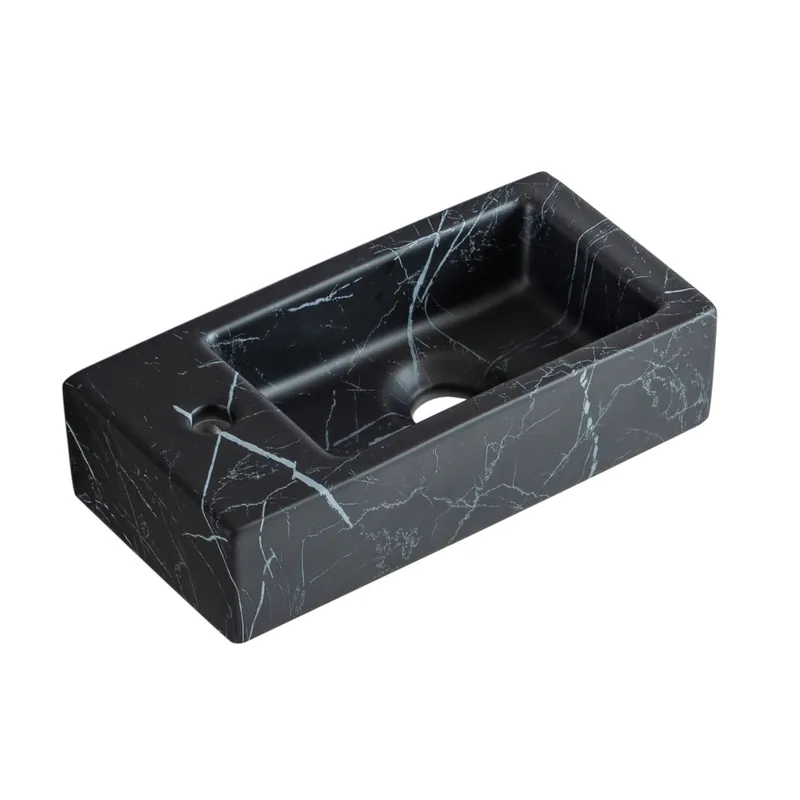Best-design "allure-black" fontein links 36 x 18 x 9 cm Hoge Kwaliteit