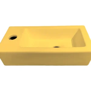 Best-design "farnetta" fontein links 37 x 18 x 9 cm mat-geel Hoge Kwaliteit