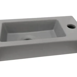 Best-design "farnetta" fontein rechts 37x18x9cm mat-grijs Koop Vandaag