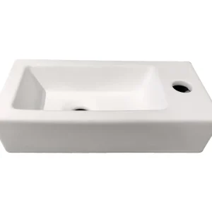 Best-design "farnetta" fontein rechts 37x18x9cm mat-wit Betrouwbaar