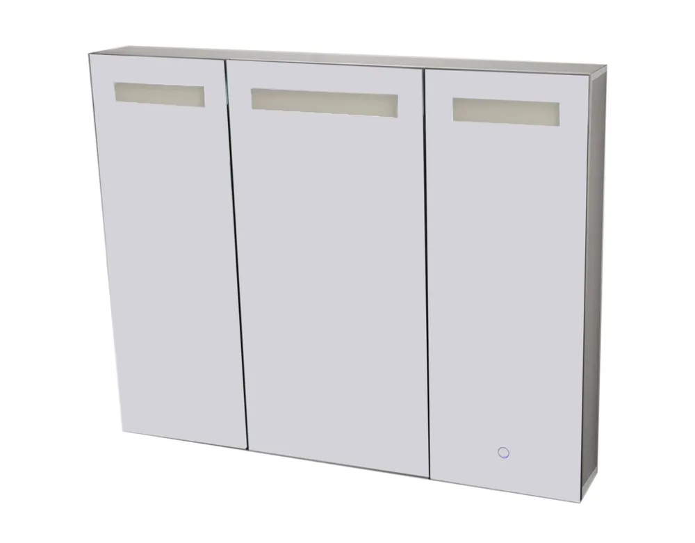 Bestseller Best-design "aluma" luxe spiegelkast incl. led verlichting 120x80cm