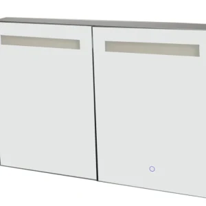 Best-design "aluma" luxe spiegelkast incl. led verlichting 90x60cm Beperkt Aanbod
