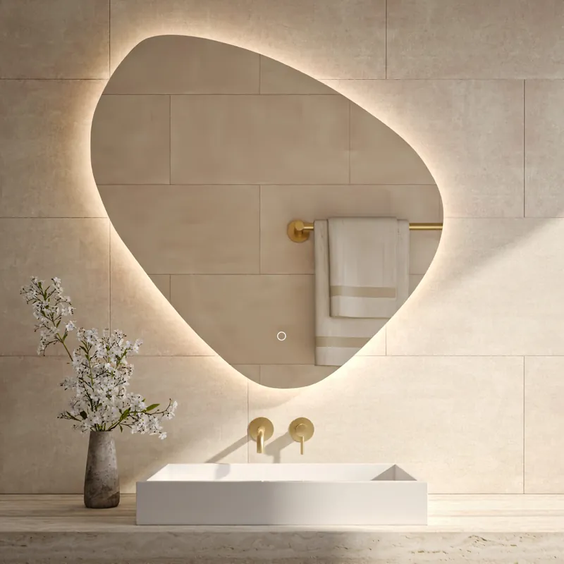 Uitverkoop Best-design "ballon" spiegel incl. led verlichting 100x100cm