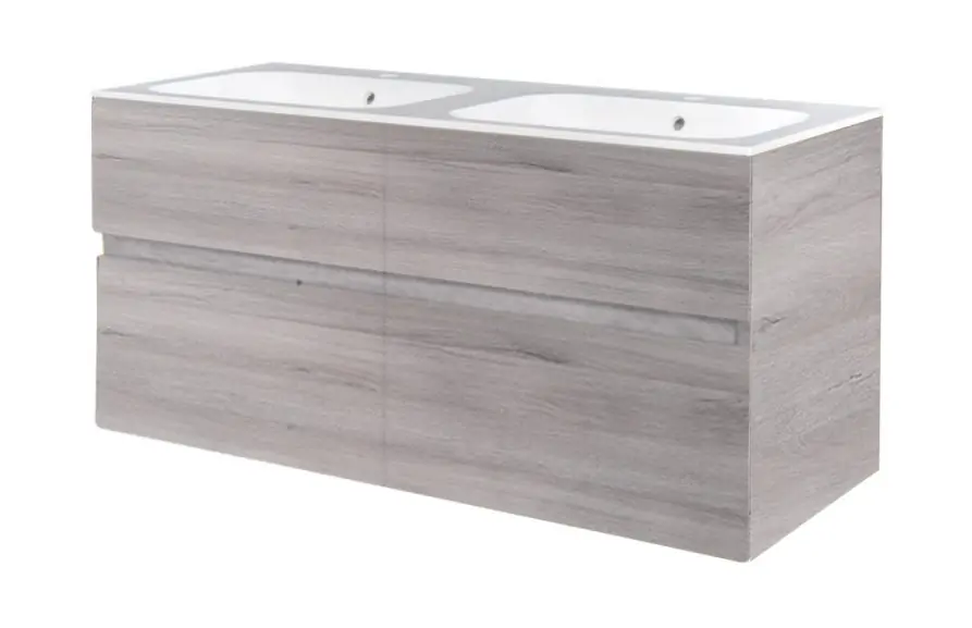 Shop Nu Best-design "bora-grey-greeploos" meubel onderkast 4 laden zonder wastafel 120 cm