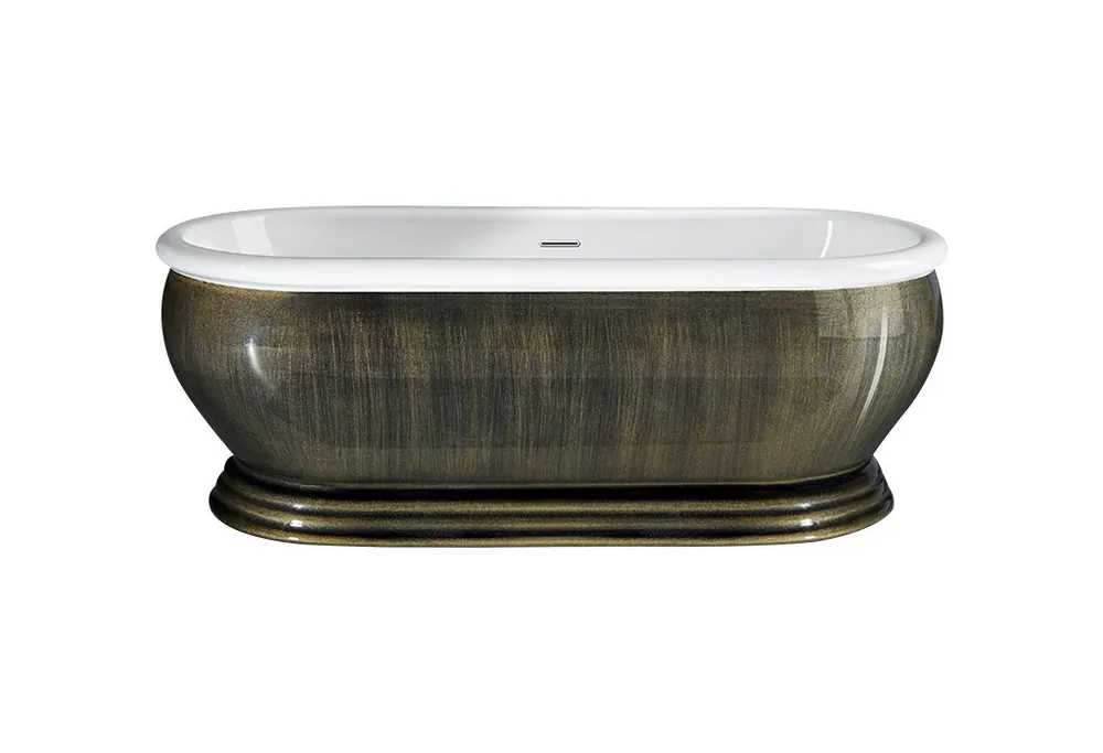 Best-design "color-greenline" vrijstaand bad 170x76x70cm Flitsaanbieding