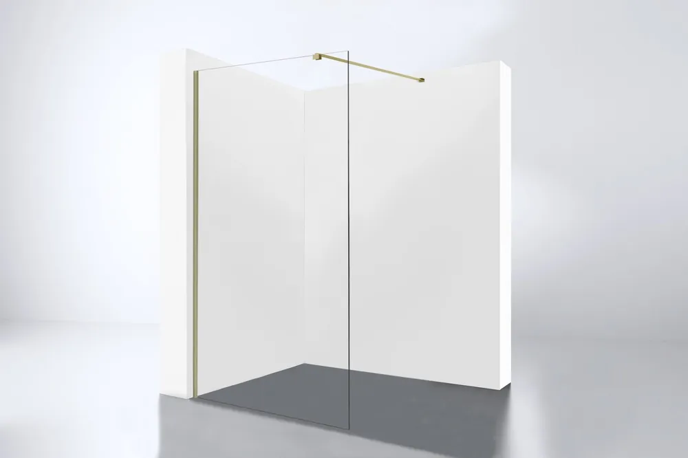 Alleen Vandaag Best-design 'dalis-1100-nancy' inloopdouche nano 8mm glas mat-goud