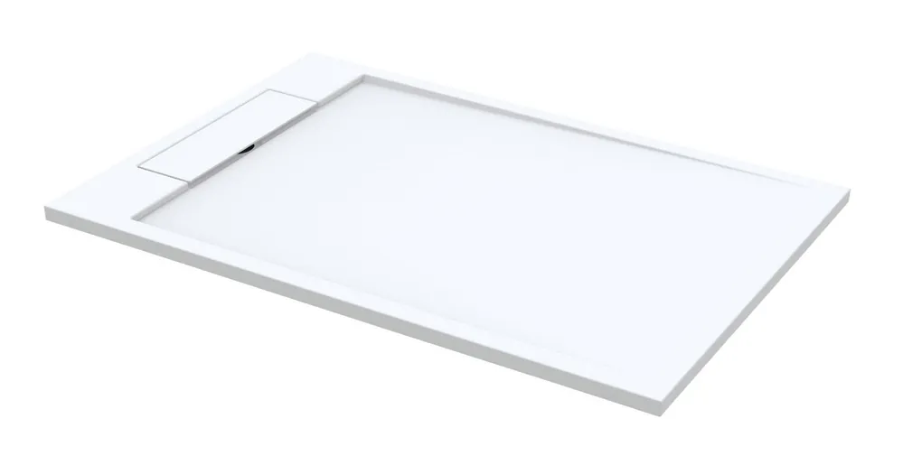 Best-design "decent" douchebak "just-solid" 160x100x4,5cm Hoge Kwaliteit