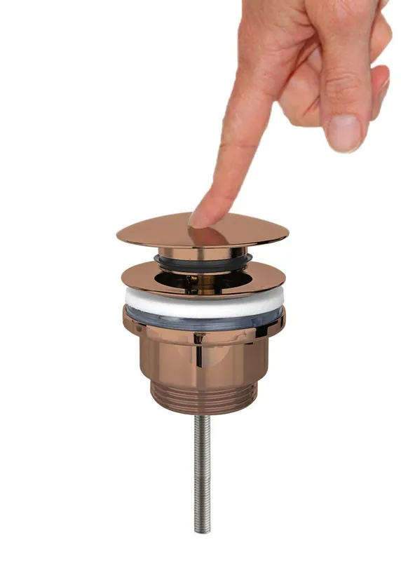 Koopje Best-design "dijon" clic-waste z/overloop 5/4" sunny bronze