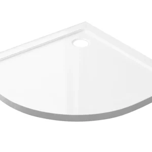 Best-design "dona" lage douchebak 1/4 rond 100x100x4cm r=550 Hete Deal