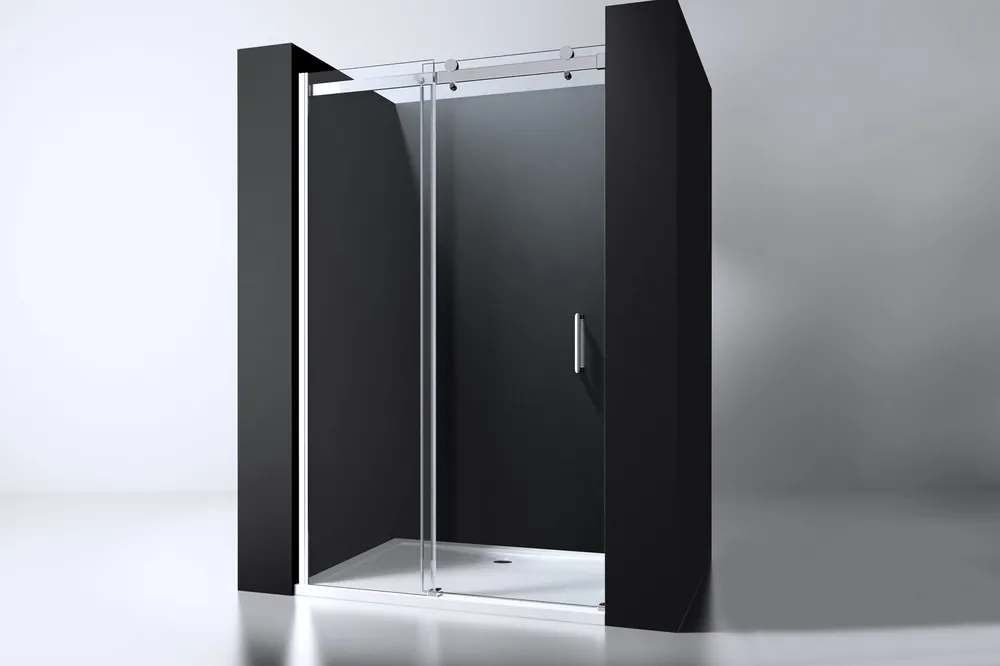 Fabrieksprijs Best-design "erico" nisdeur schuif 108-110cm h=200cm nano glas 8mm