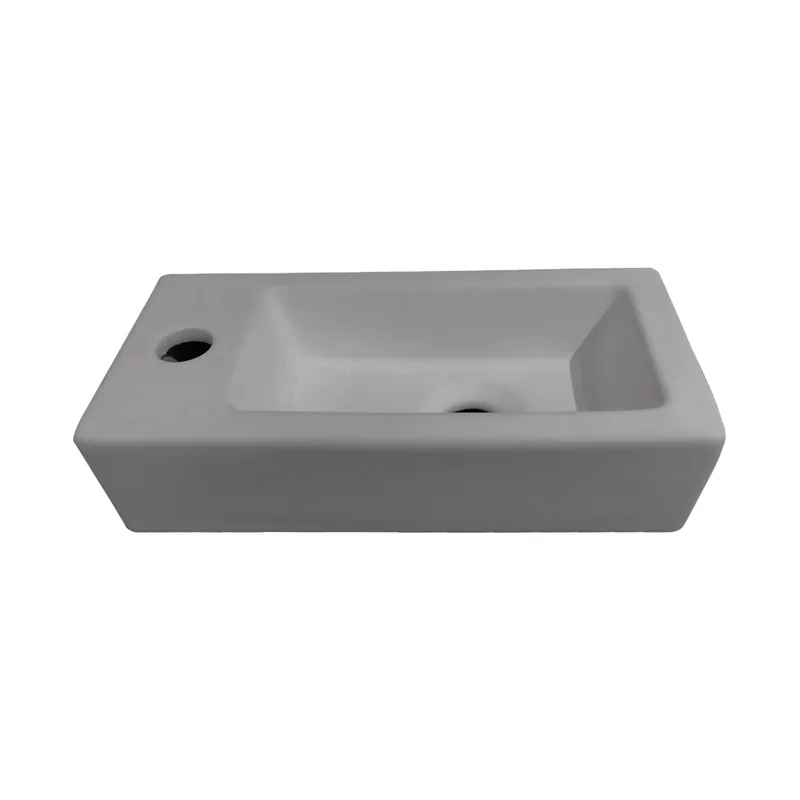 Premium Best-design "farnetta" fontein links 37x18x9cm mat-grijs