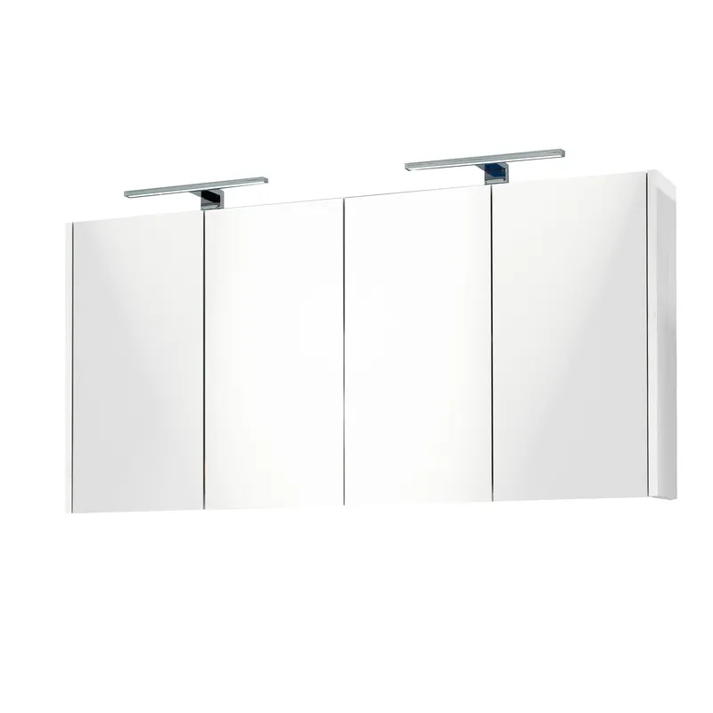 Dagaanbieding Best-design "happy" mdf spiegelkast + 2 x verlichting 120x60cm