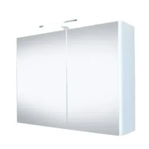 Uitverkoop Best-design "happy" mdf spiegelkast + verlichting 100x60cm