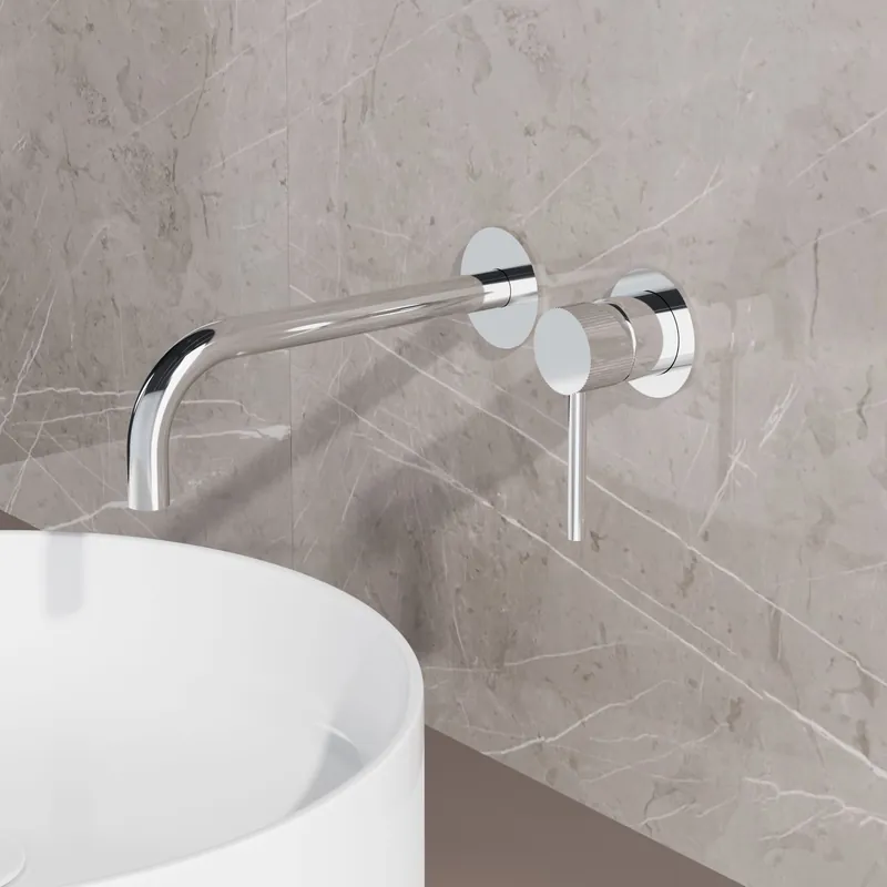Best-design "high-end chrome" rvs-304 inbouw-wandmengkraan inclusief inbouwbox chroom Rechtstreeks Van De Fabrikant