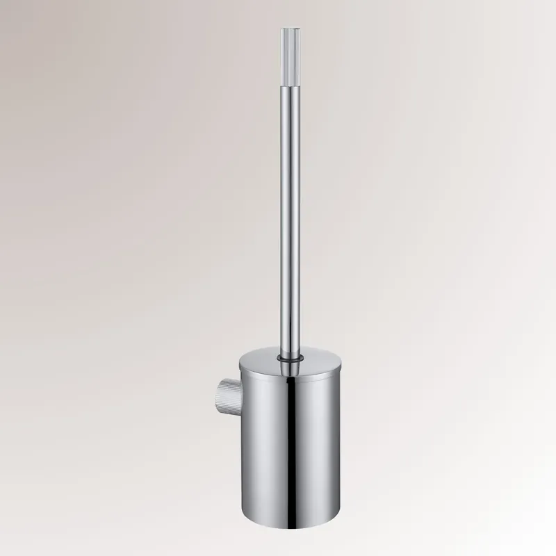 Finale Uitverkoop Best-design "high-end chrome" wand toiletborstelhouder chroom