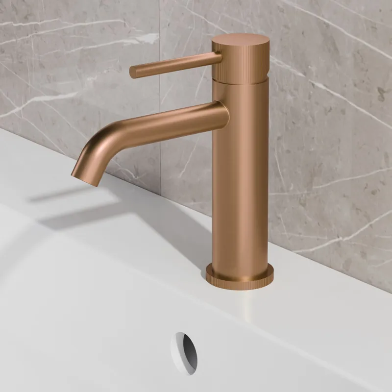 Best-design "high-end liora" rvs-304 wastafelmengkraan desert brown Fabrieksprijs